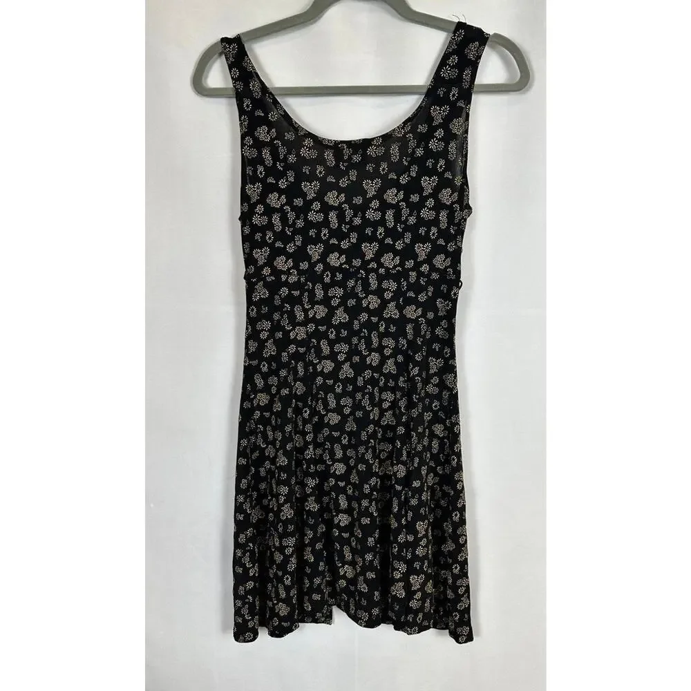 Vintage Floral Mini Dress - Picture 3 of 4